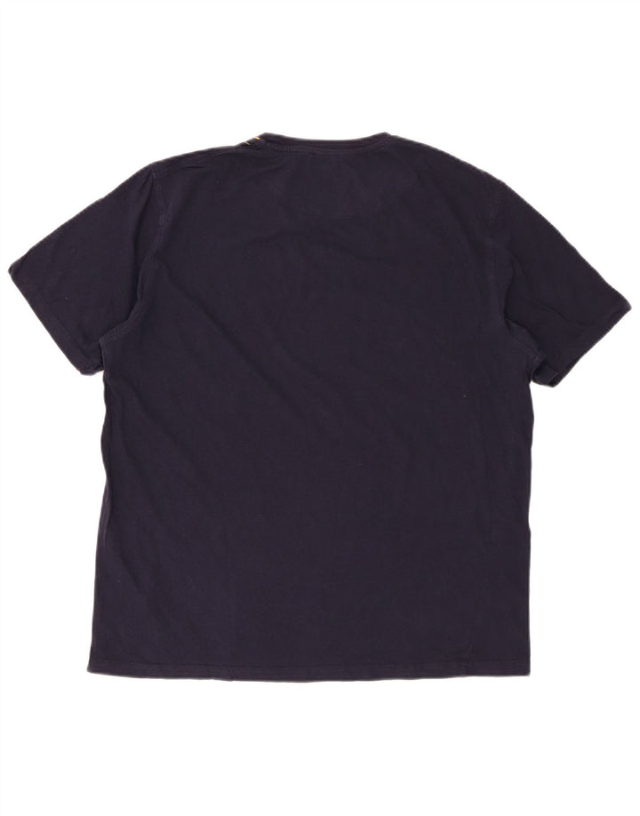 Trussardi muška grafička majica XL tamnoplavi pamuk