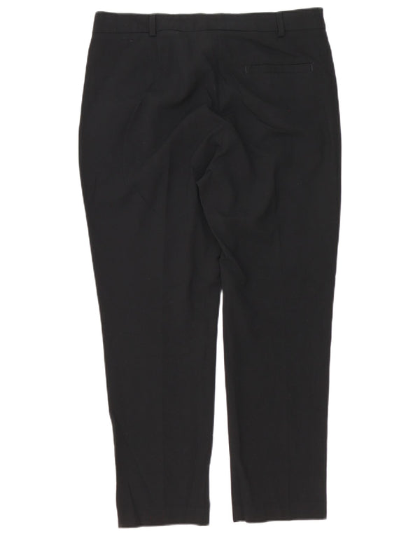 Marks & Spencer ženske kratke chino hlače UK 12 srednje W32 L25 crne