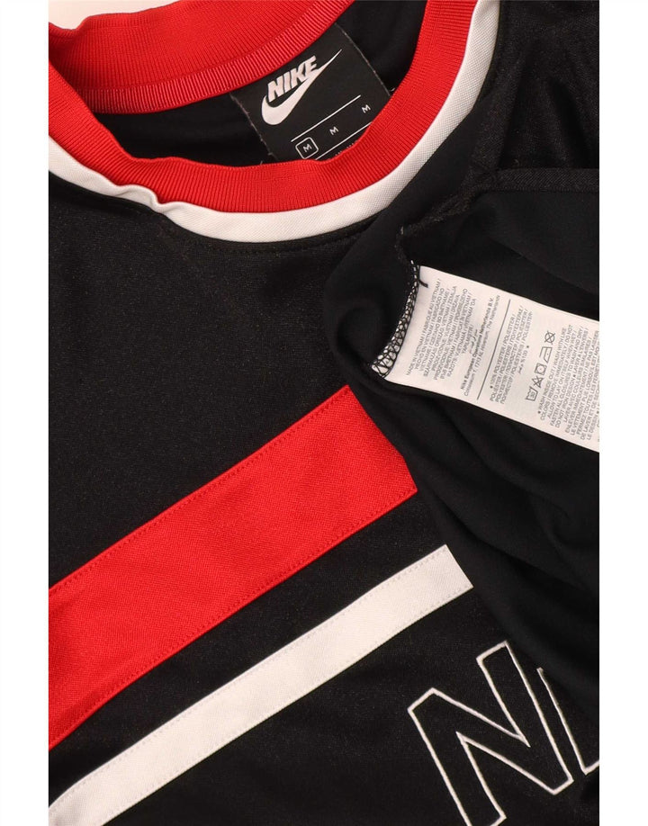 Nike Muška majica kratkih rukava Regular Graphic, srednje crna poliesterska boja
