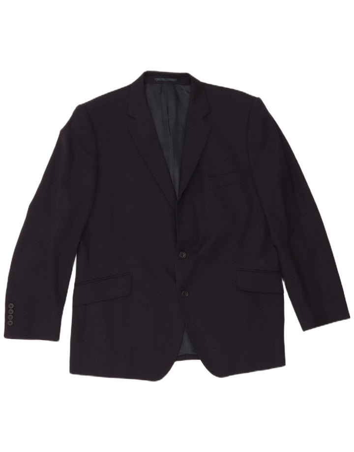 Gieves & Hawkes muška jakna sa 2 gumba UK 46 3XL tamnoplava vuna