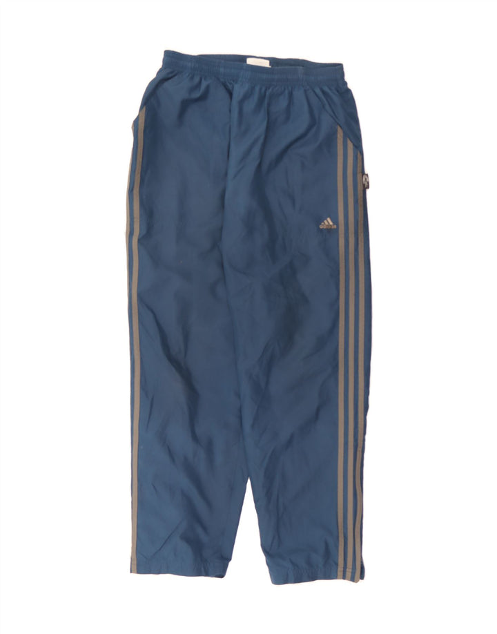 ADIDAS Mens Climalite Tracksuit Trousers Small Navy Blue Polyester Vintage Adidas and Second-Hand Adidas from Messina Hembry 