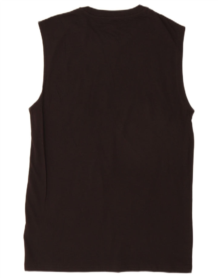 Puma muški grafički prsluk Srednji crni pamuk