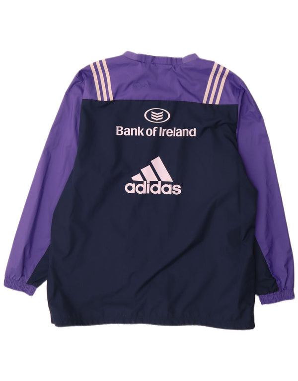 Adidas Munster Munster Rugby Pullover Trenirka Top Large Purple Sports