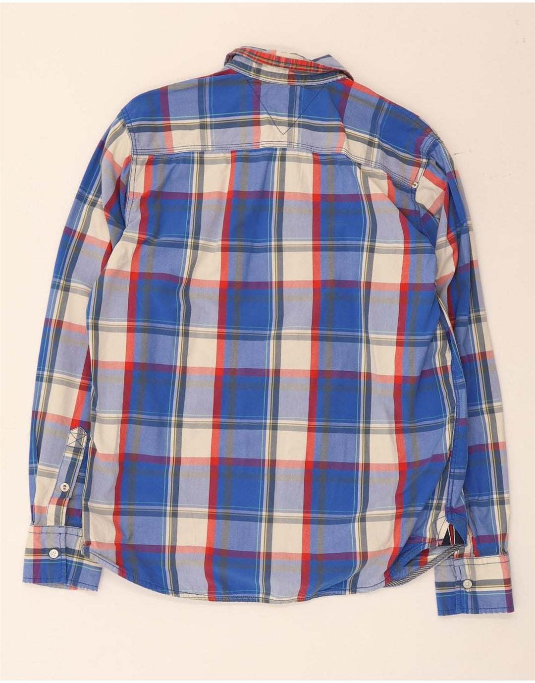 Tommy Hilfiger muška košulja, veliki plavi karirani pamuk