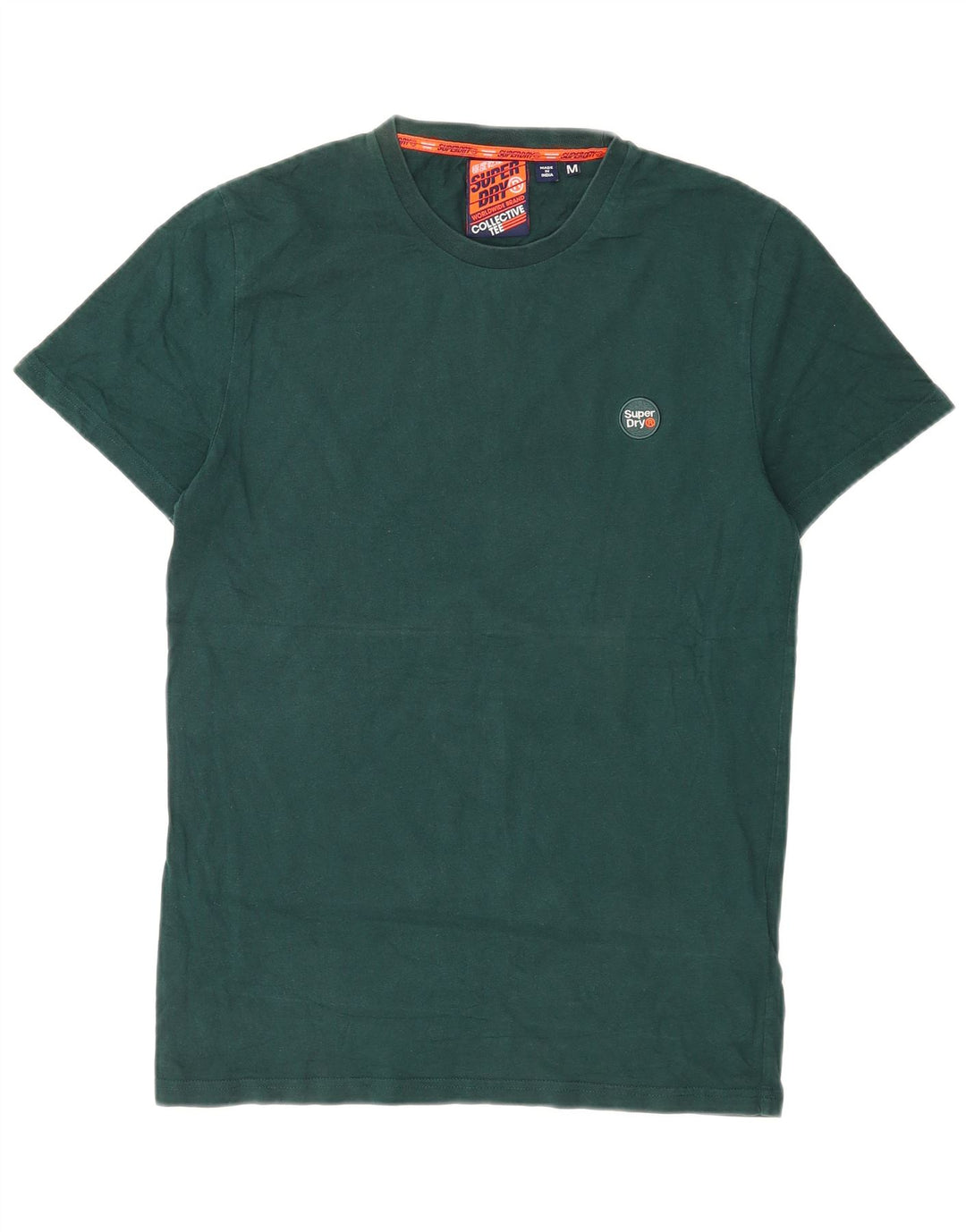 Superdry muška majica kratkih rukava Srednje zeleni pamuk