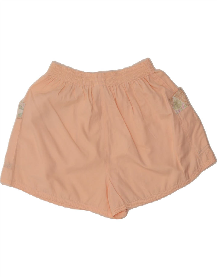 ELLESSE Womens Sport Shorts EU 40 Medium  Pink Floral Polyester Vintage Ellesse and Second-Hand Ellesse from Messina Hembry 