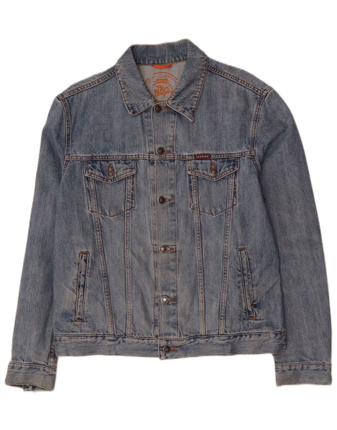 CARRERA muška traper jakna UK 40 Large Blue Cotton