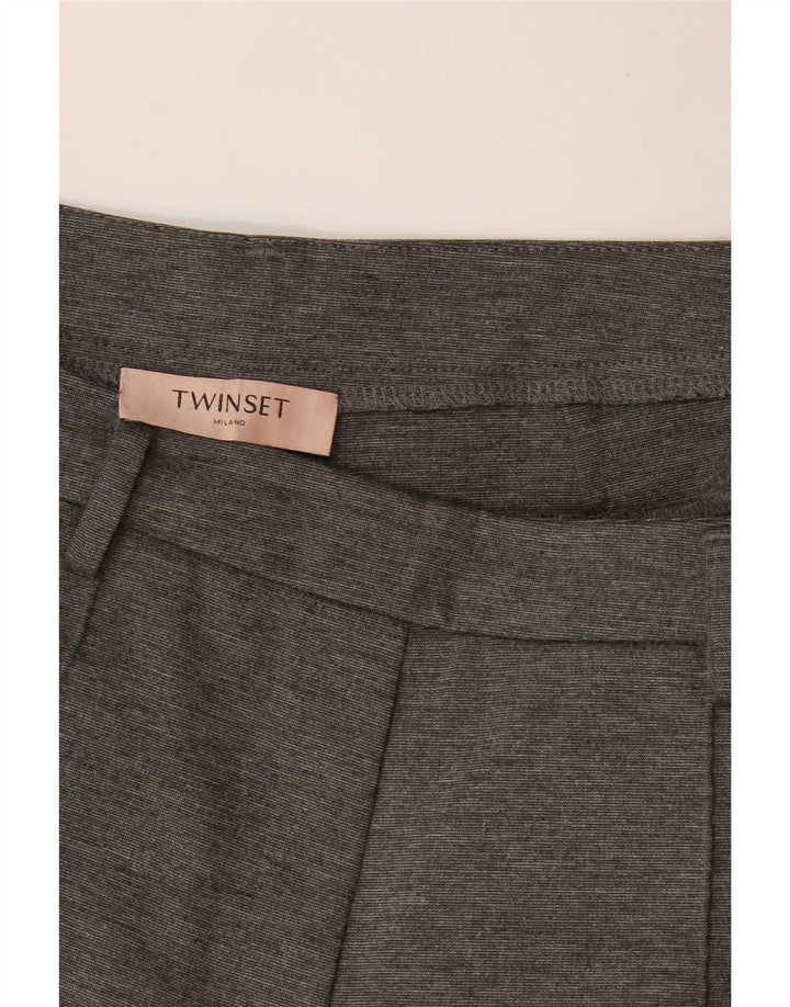 Twinset ženske kapri hlače W32 L22 sive