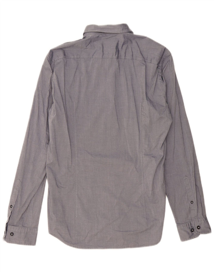 HUGO BOSS Muška košulja standardnog kroja srednje tamnoplavi pamuk