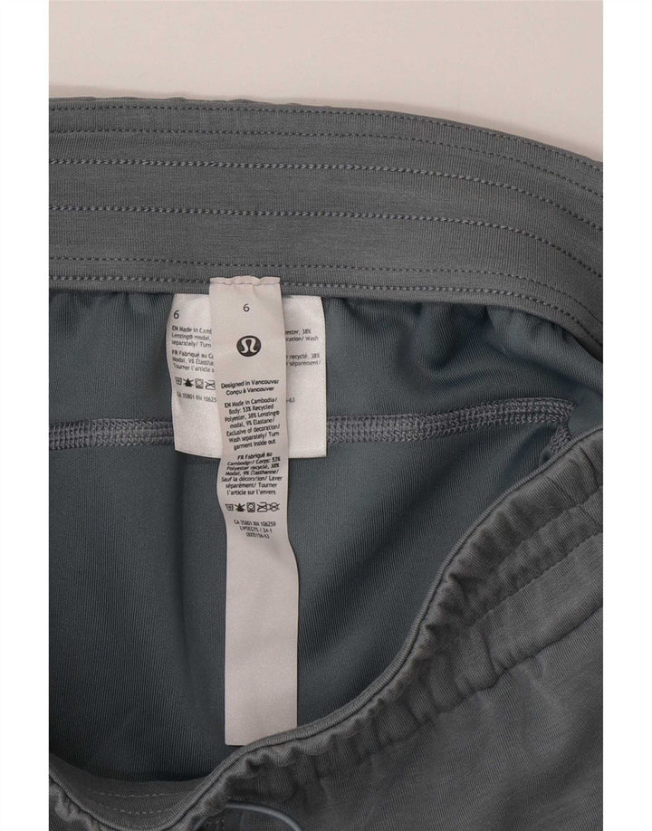 Lululemon ženske hlače od trenirke US 6 srednje sive boje od poliestera