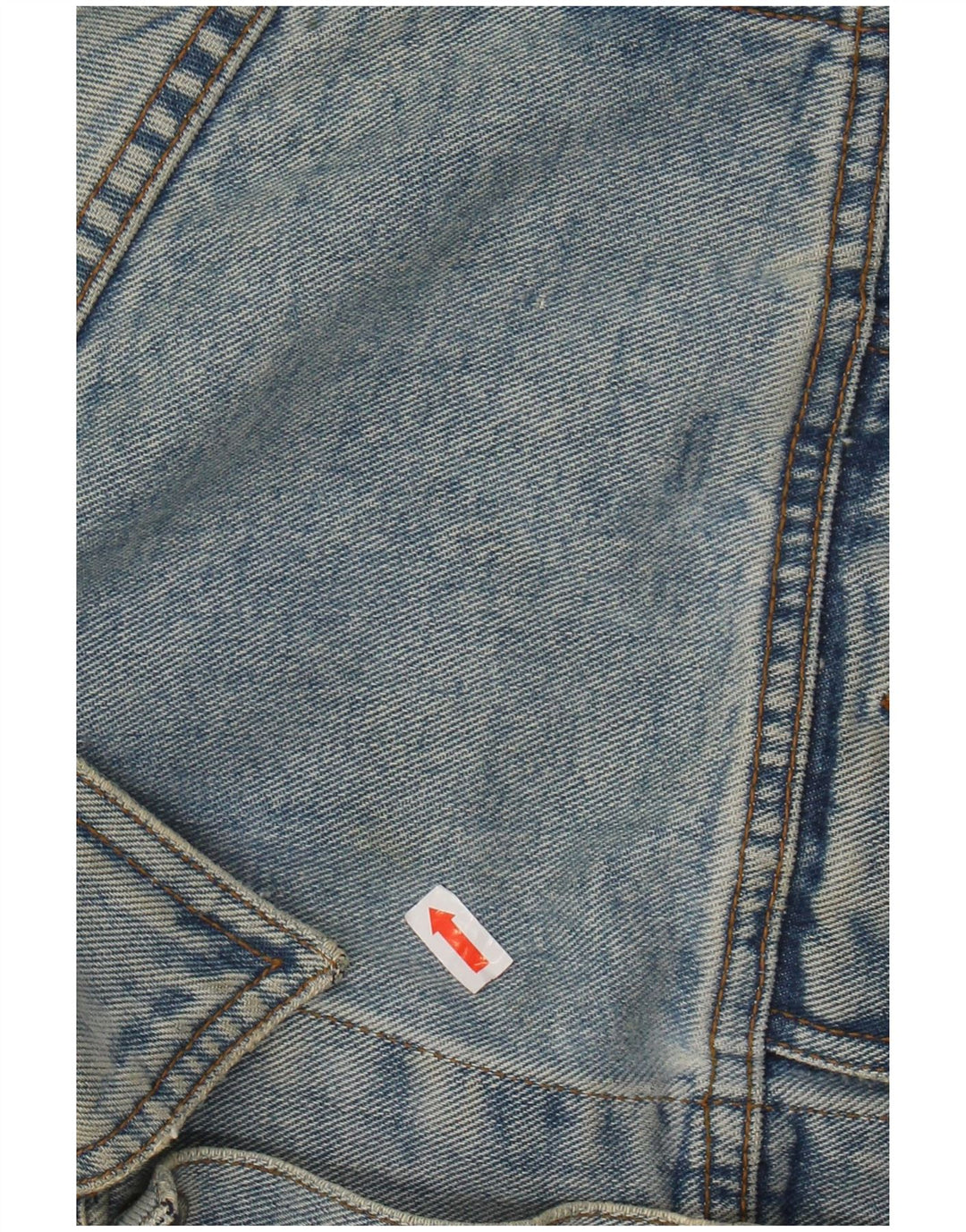 ONYX ženska crop traper jakna UK 14 Srednje plavi pamuk