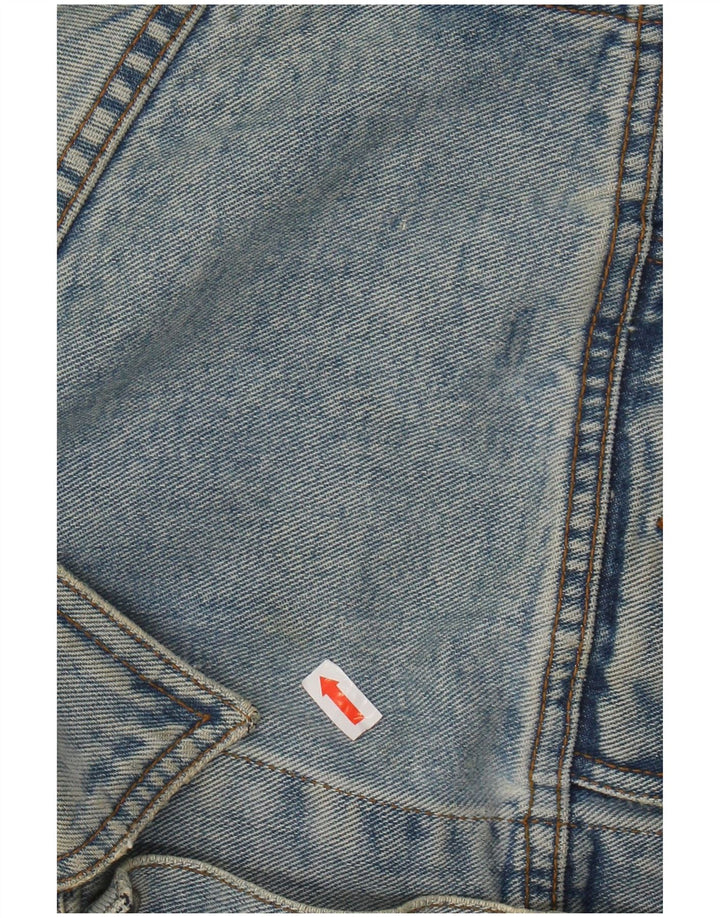 ONYX ženska crop traper jakna UK 14 Srednje plavi pamuk