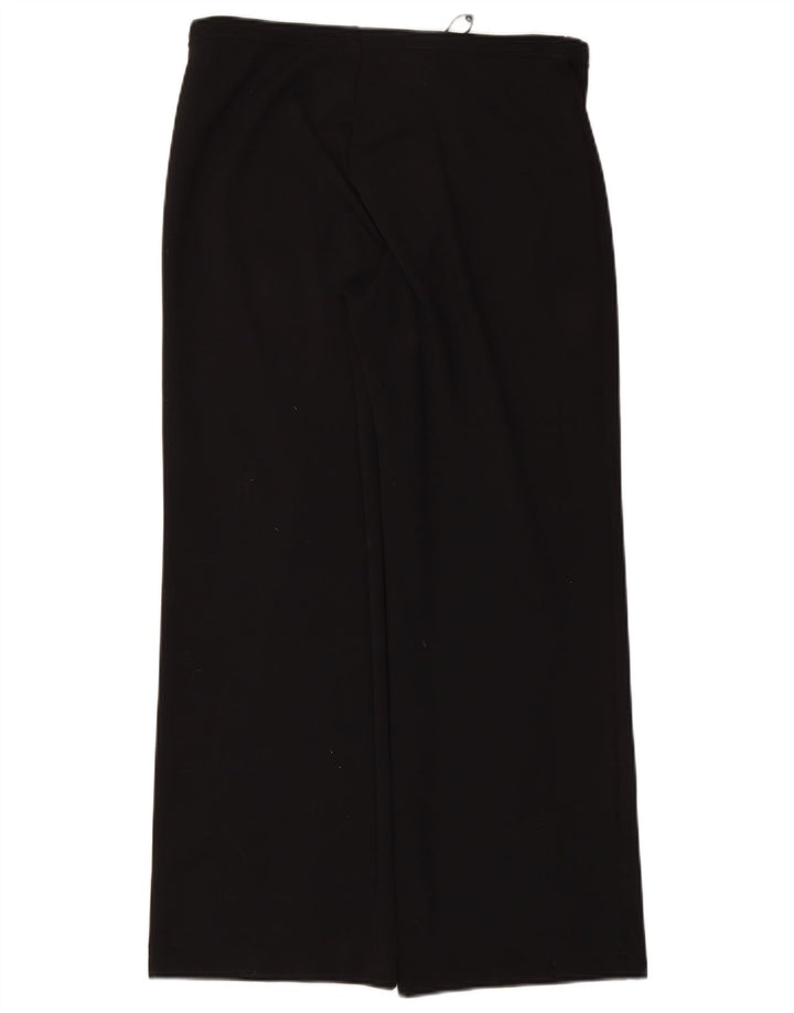 OASIS Ženske široke hlače od trenirke Large W32 L28 crni poliamid