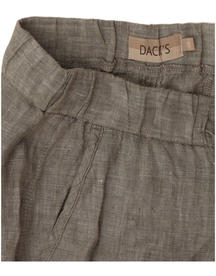 Dack's ženske ravne chino hlače male W27 L28 kaki