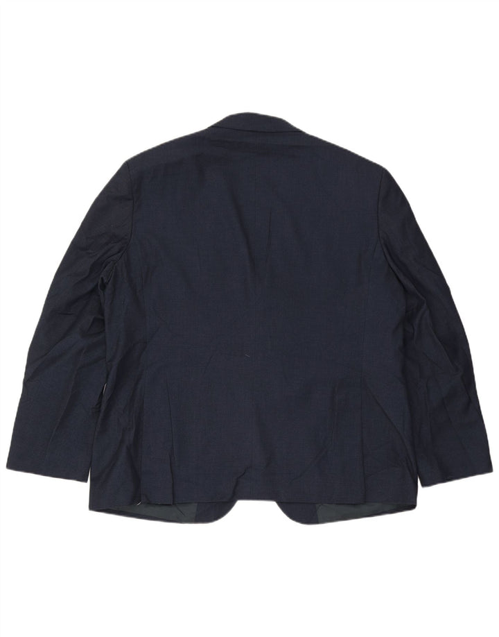 Marks & Spencer muška jakna sa 2 gumba UK 46 XL tamnoplavi poliester