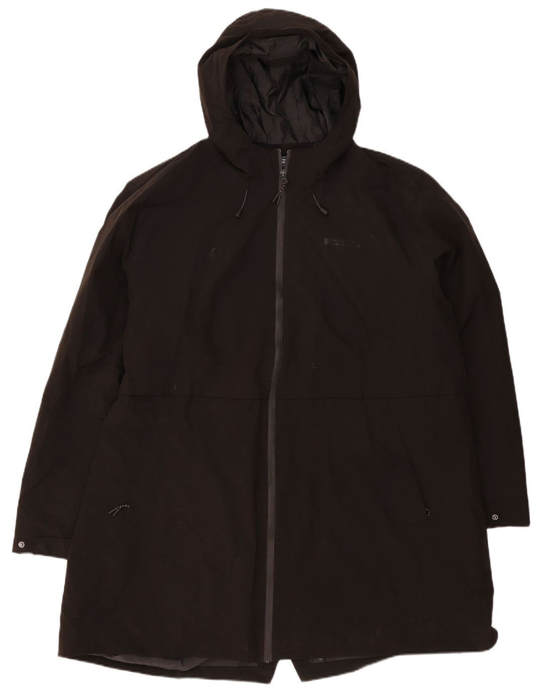 Mountain Warehouse ženski baloner s kapuljačom UK 28 6XL crni poliester