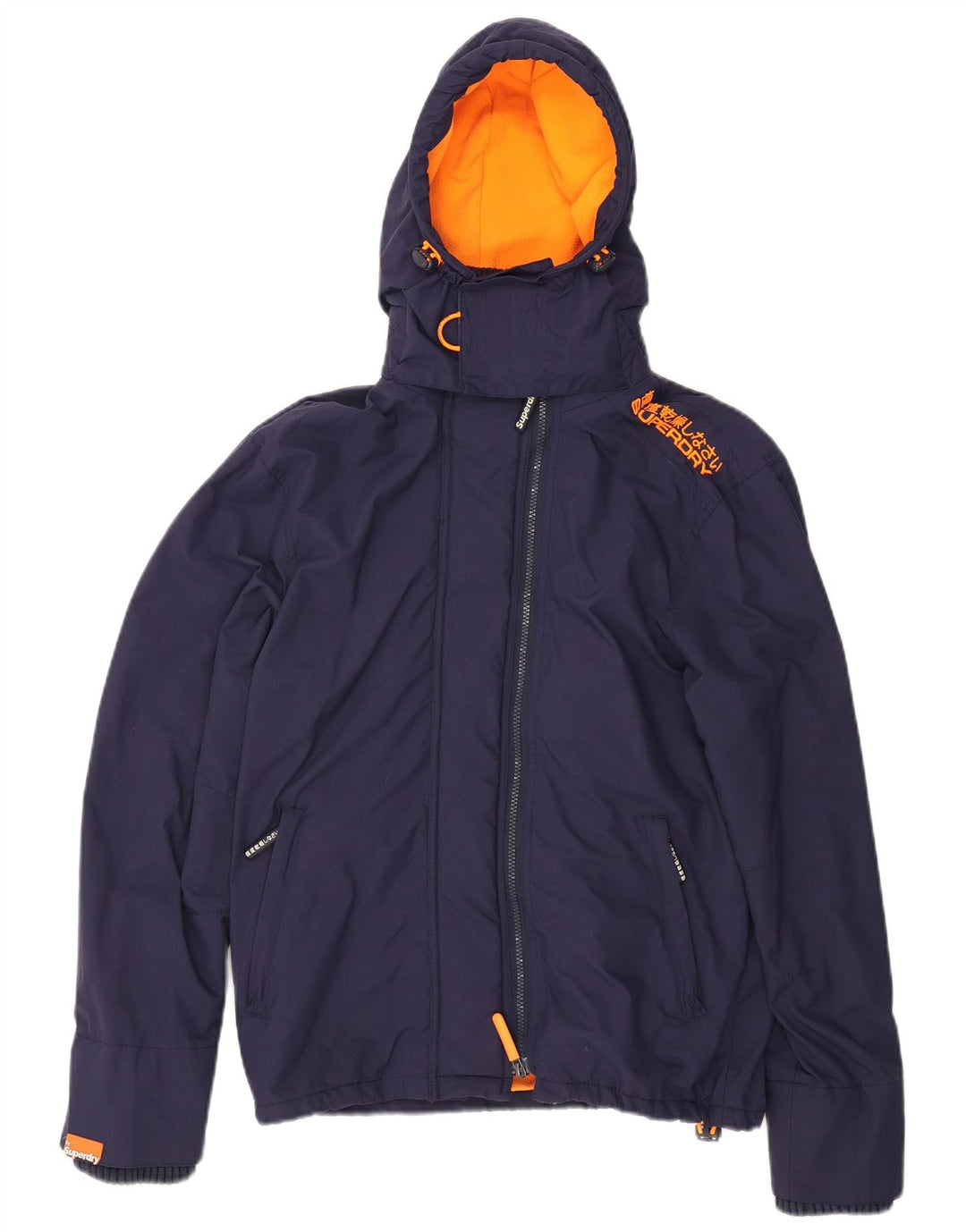 Superdry Mens The Windcheater Windbreaker Jacket UK 36 Mala tamnoplava