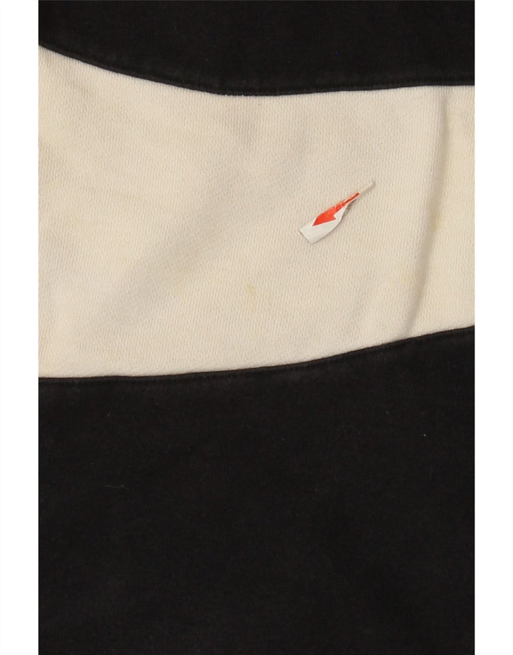 Veliki crni pamuk Nike Graphic Sweatshirt džemper