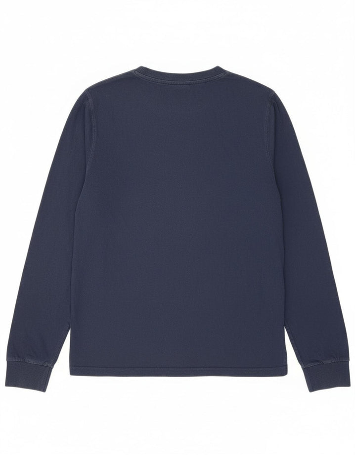 Ellesse Ženska majica dugih rukava s grafikama UK 12 srednje tamnoplavi pamuk