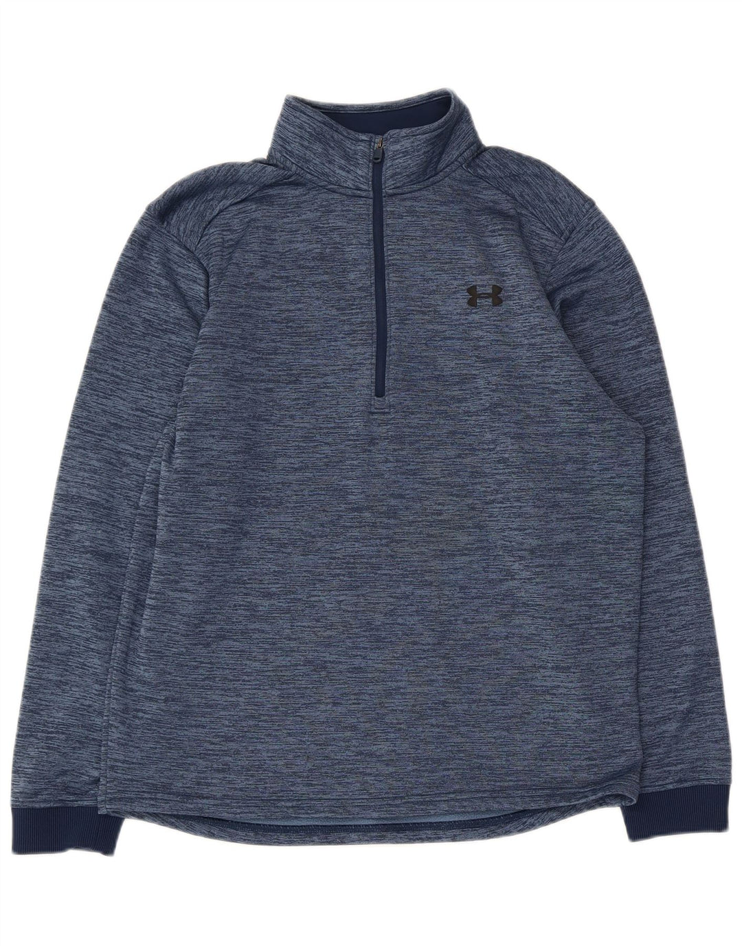 Under Armour muška majica Cold Gear srednje plave boje s flekama