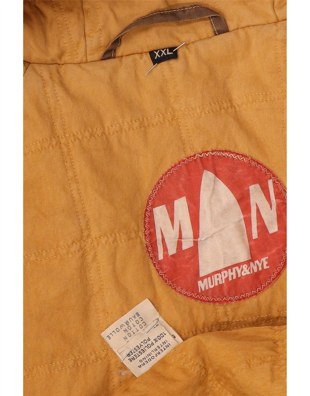 Murphy & Nye muška vjetrovka s kapuljačom UK 44 2XL smeđi poliester