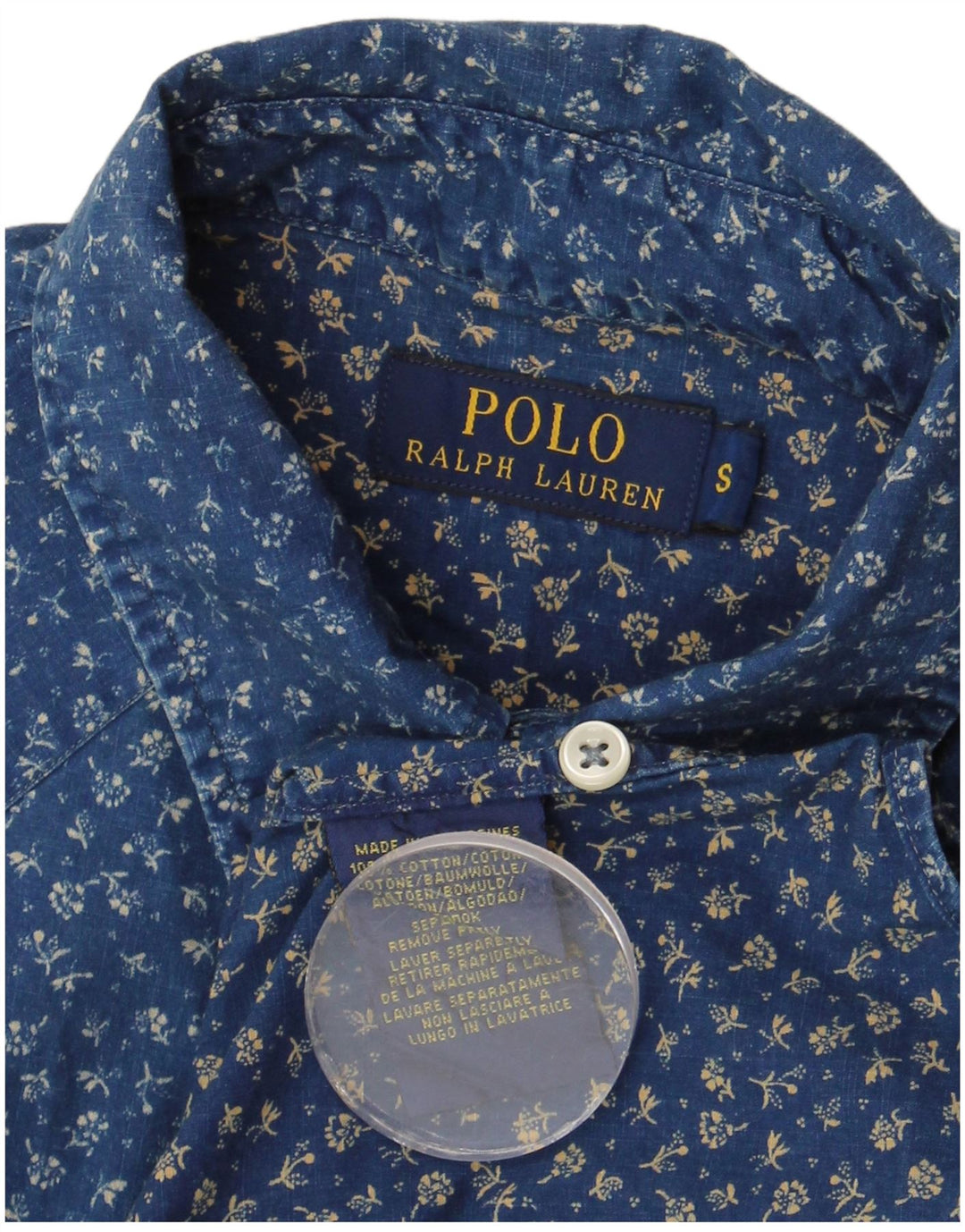 POLO RALPH LAUREN Muška majica mala plava pamučna