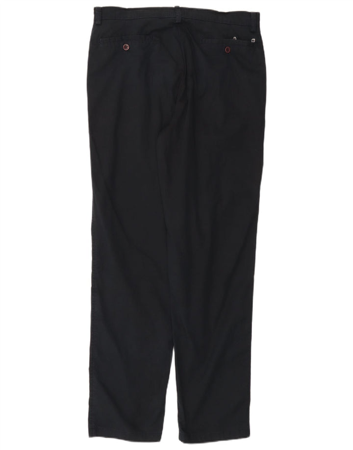 TRUSSARDI muške ravne chino hlače IT 50 Large W30 L31 tamnoplave