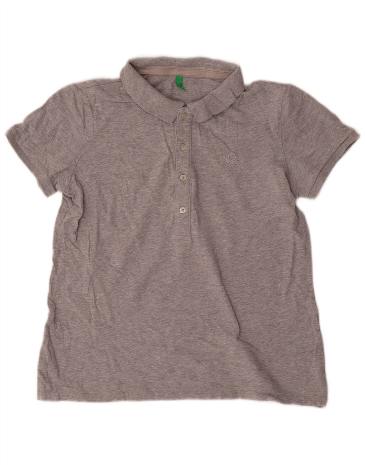 Benetton muška polo majica UK 14 srednje siva