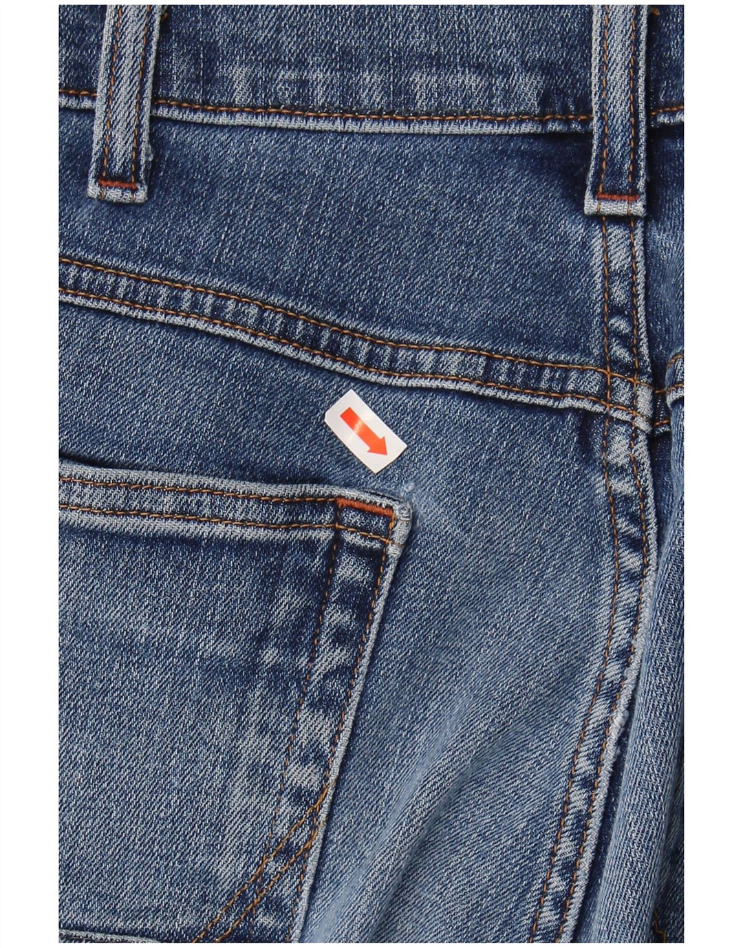 WRANGLER Muške rastezljive ravne traperice Arizona W36 L30 plavi pamuk