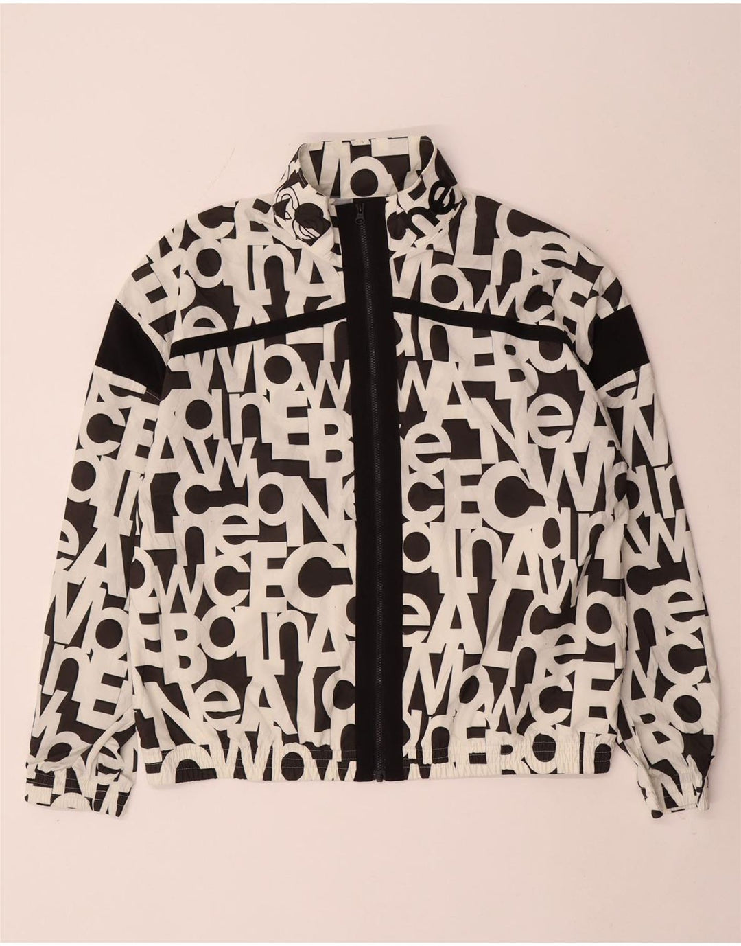 New Balance ženska prevelika bomber jakna UK 10 Mala bijela