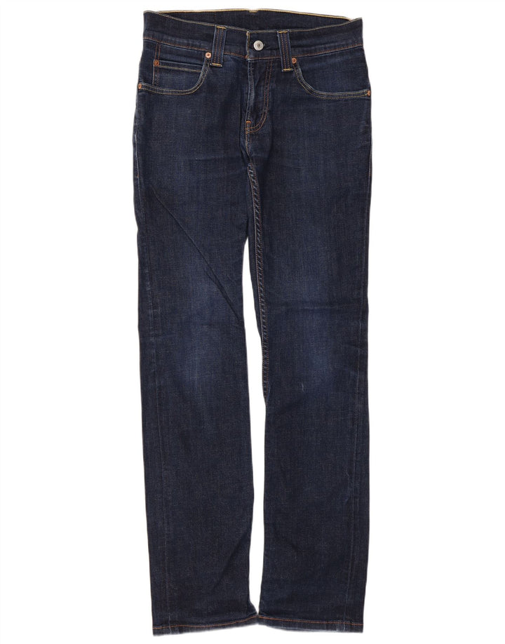 Levi's ženske uske traperice W30 L32 tamnoplavi pamuk