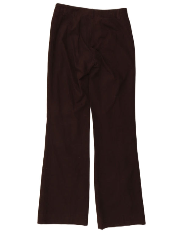 Massimo Dutti Ženske ležerne hlače Bootcut EU 36 XS W26 L31 Smeđi pamuk