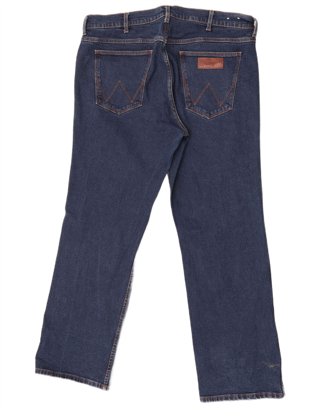 Muške traperice Wrangler Bootcut W38 L32 plavi pamuk