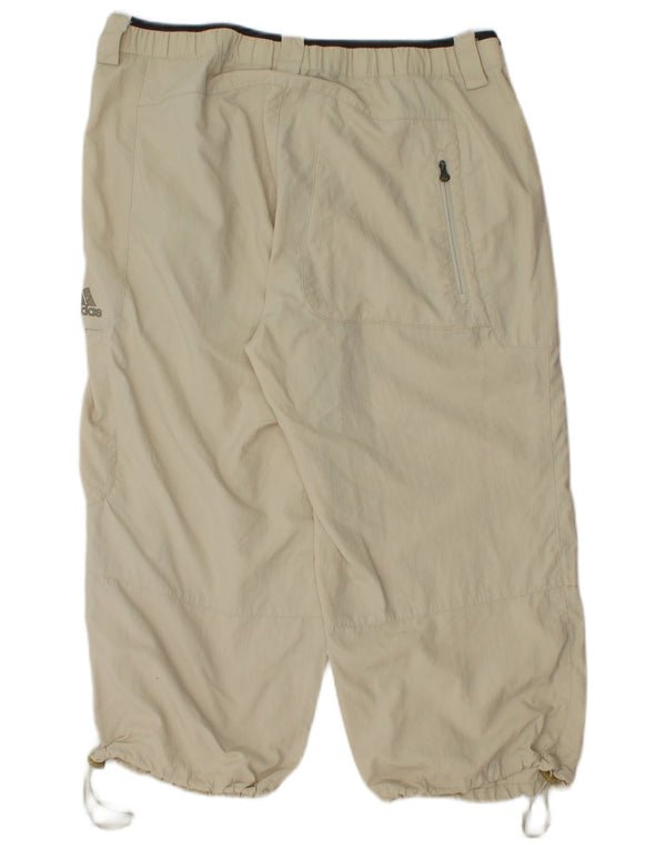 Adidas muške Climalite Capri Cargo hlače W36 L21 bež poliamid