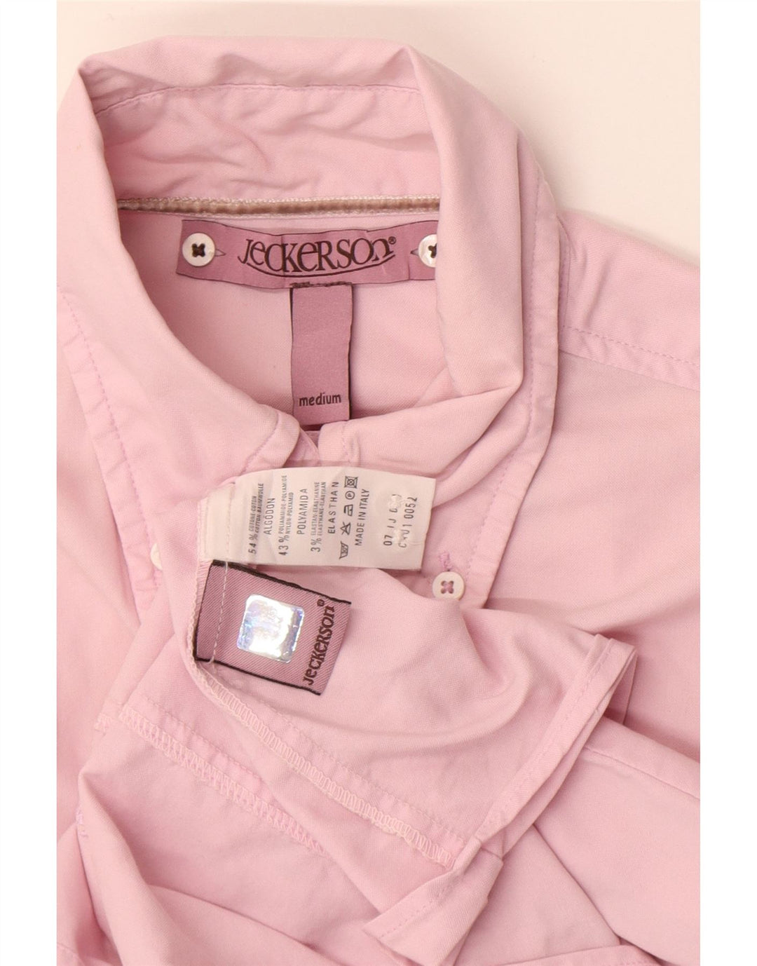 JECKERSON Ženska košulja UK 14 Srednje ružičasti pamuk