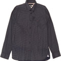 TOMMY HILFIGER Mens Shirt Large Navy Blue Spotted Cotton Vintage Tommy Hilfiger and Second-Hand Tommy Hilfiger from Messina Hembry 