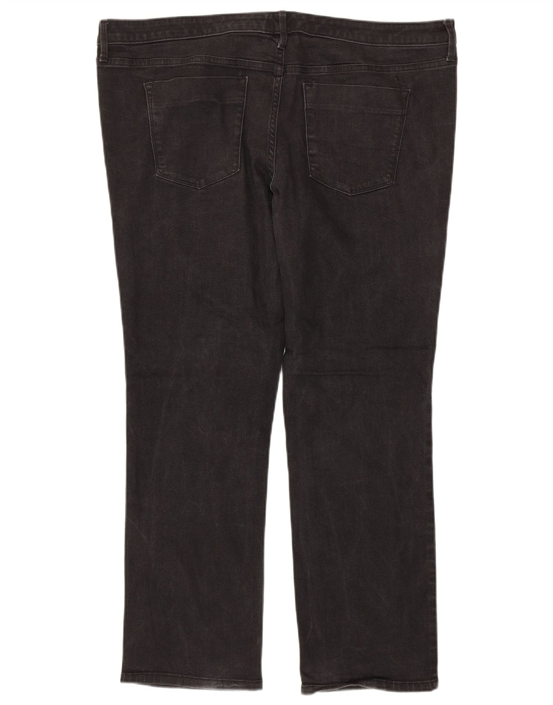 Mossimo ženske super rastezljive ravne traperice srednjeg rasta US 18 2XL W40 L29 sive