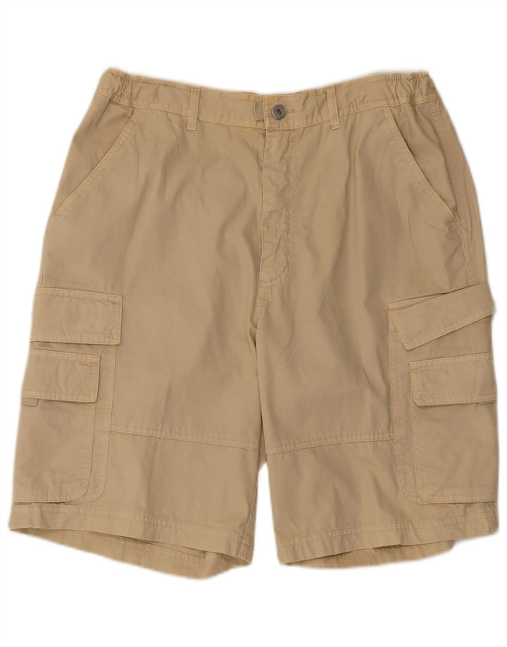 Champion Mens Cargo kratke hlače Large W34 bež pamuk