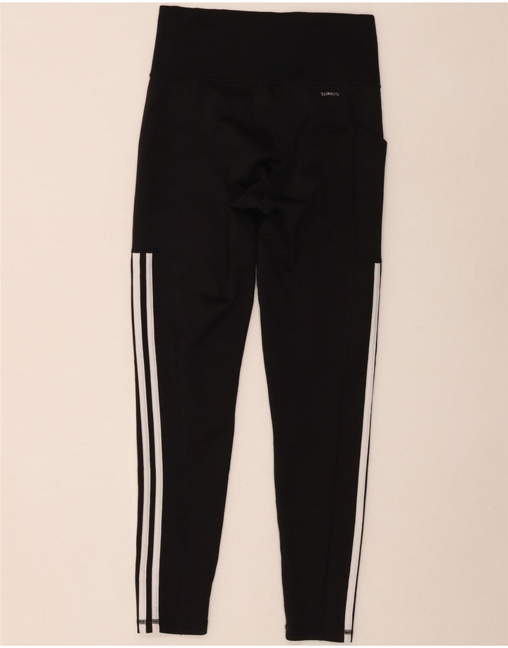 Adidas ženske tajice Climalite UK 8/10 male crne poliesterske