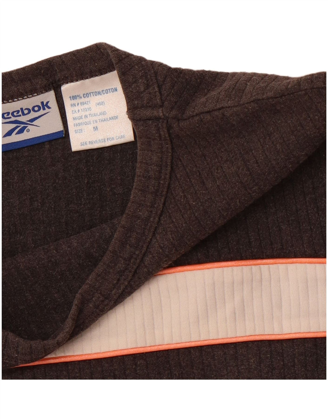 REEBOK Ženska majica kratkih rukava UK 12 Pamuk srednje sive boje