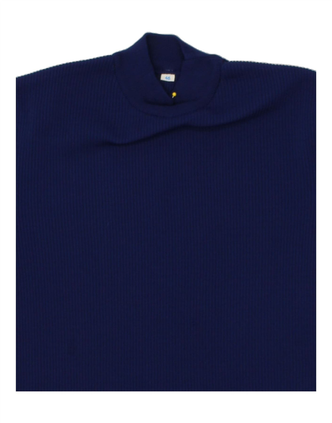 VINTAGE Womens T-Shirt Top IT 46 Large Navy Blue Vintage Vintage and Second-Hand Vintage from Messina Hembry 