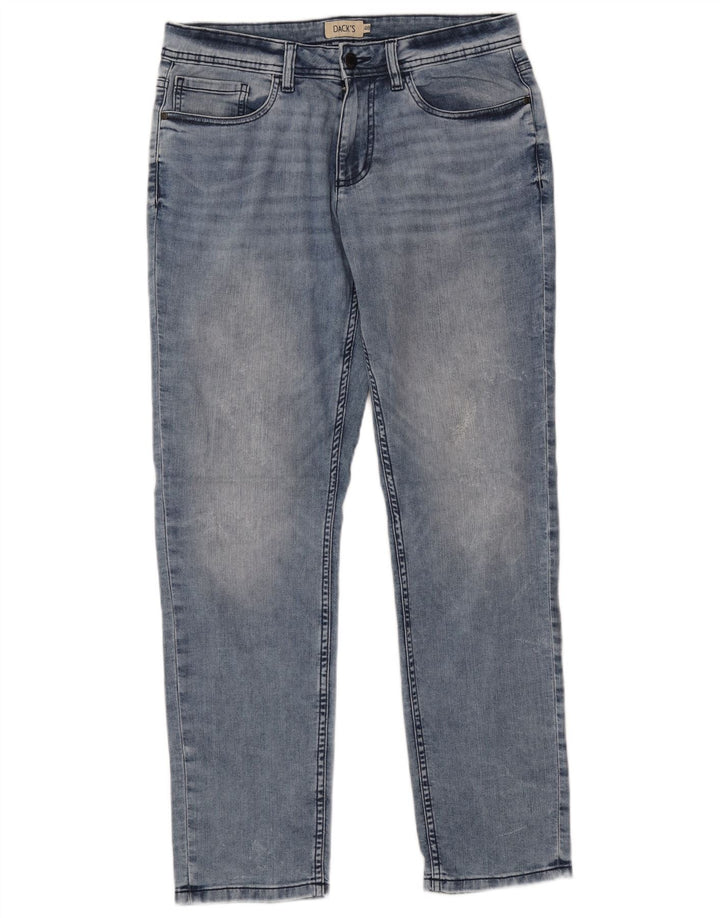 Dack's ženske sužene traperice IT 48 XL W34 L32 Plavi pamuk