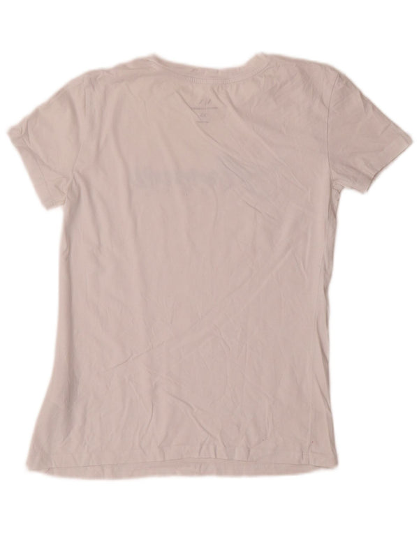 Armani Exchange ženska majica kratkih rukava s grafičkim motivima, UK 6 XS, bijeli pamuk