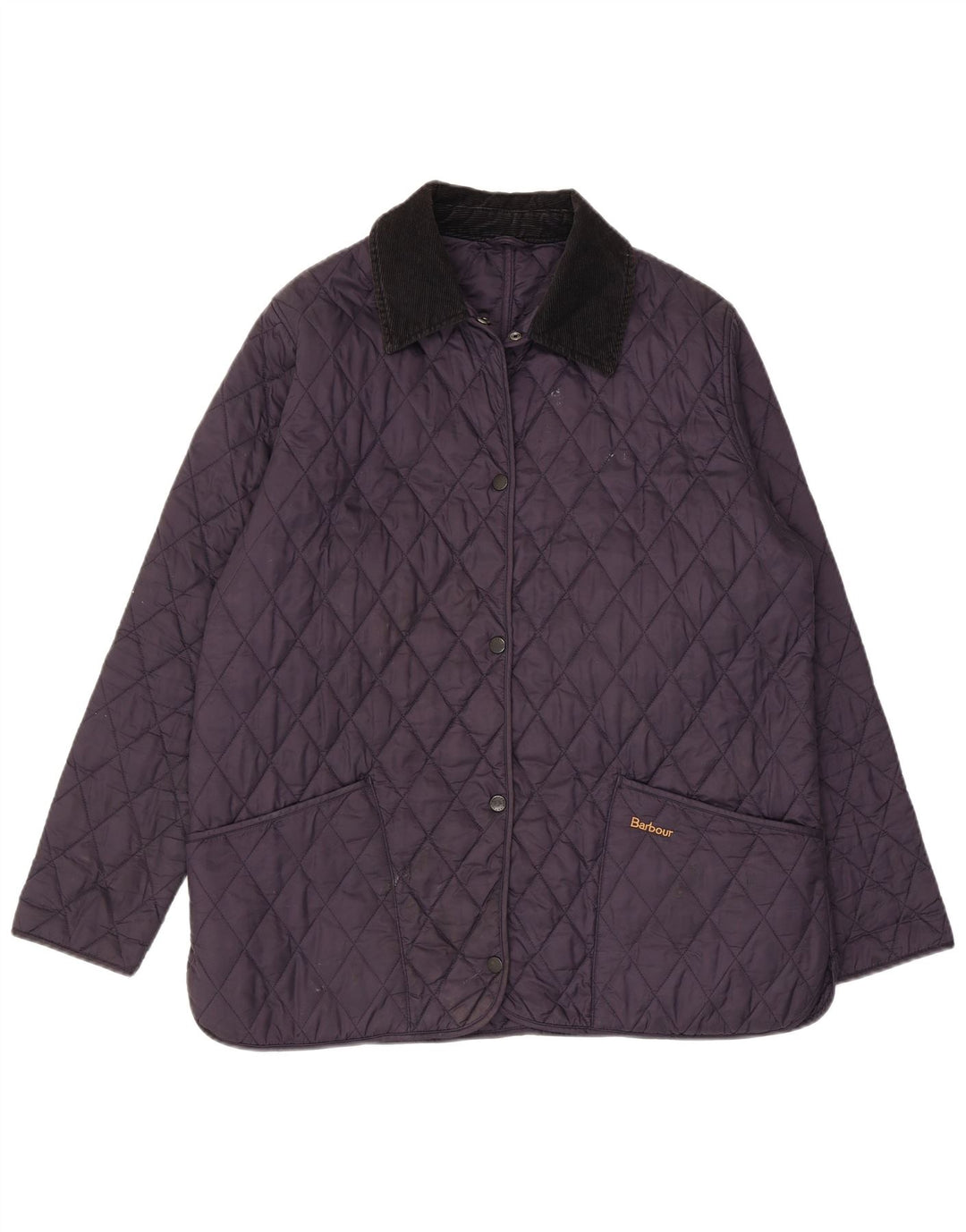 Barbour ženska prošivena jakna UK 16 Large tamnoplavi poliamid
