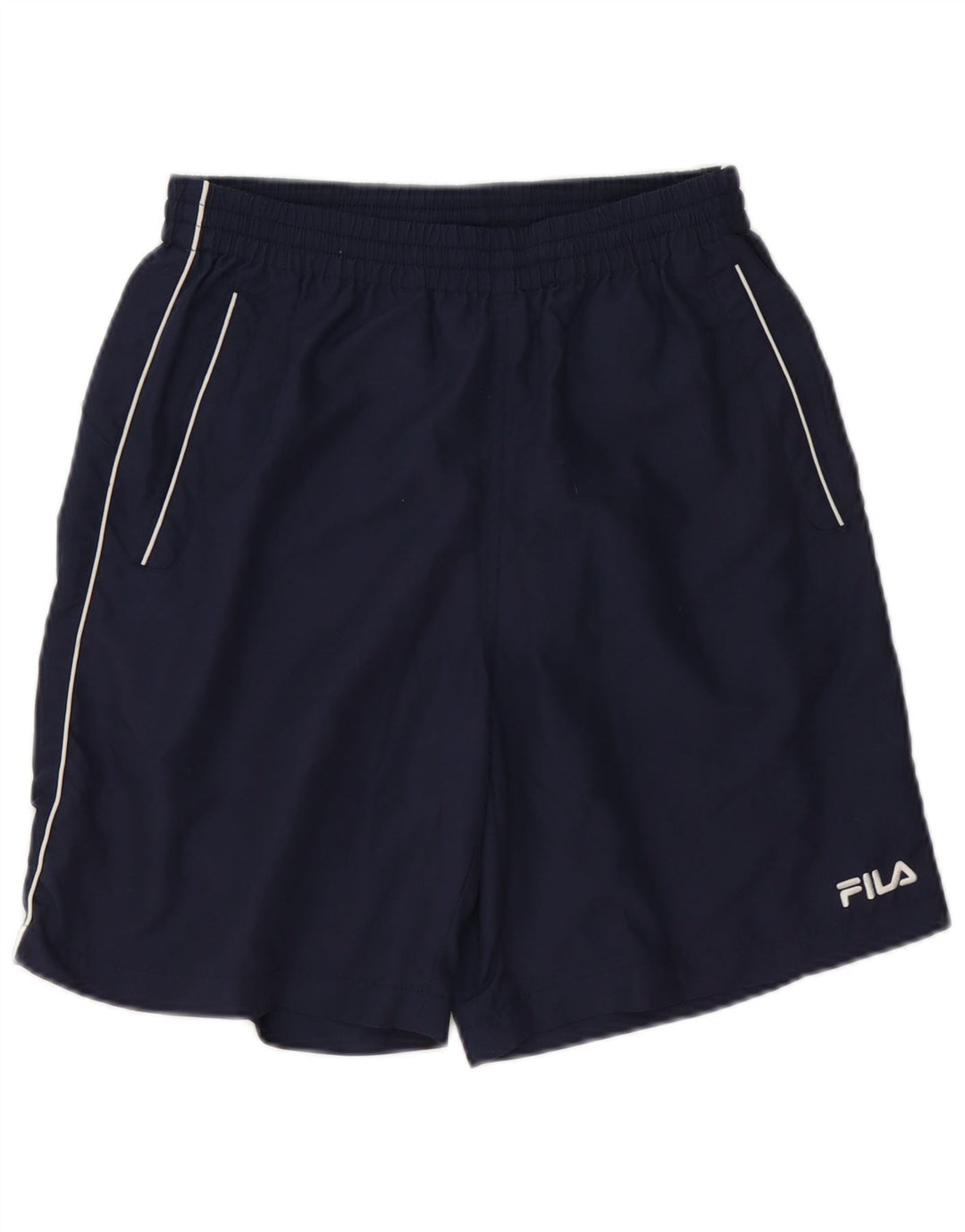 Fila muške sportske kratke hlače srednje tamnoplave boje od poliestera