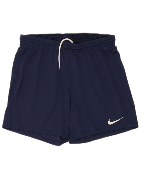 Nike Dri Fit sportske kratke hlače srednje tamnoplave boje od poliestera