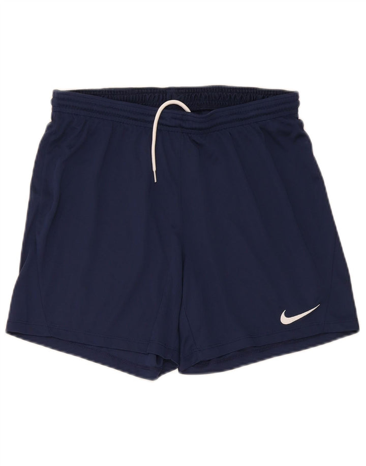 Nike Dri Fit sportske kratke hlače srednje tamnoplave boje od poliestera