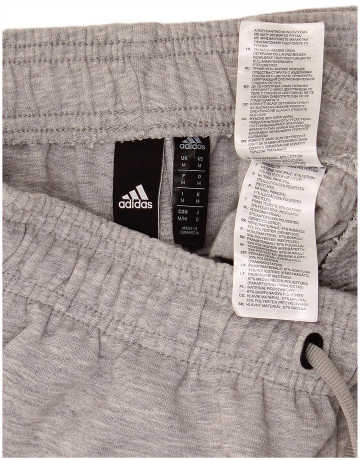 Adidas muške sportske kratke hlače srednje sive boje od pamuka