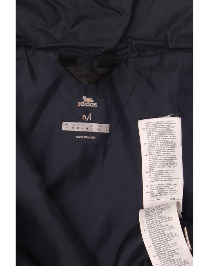 Adidas muška podstavljena jakna UK 38 Medium tamnoplavi poliester
