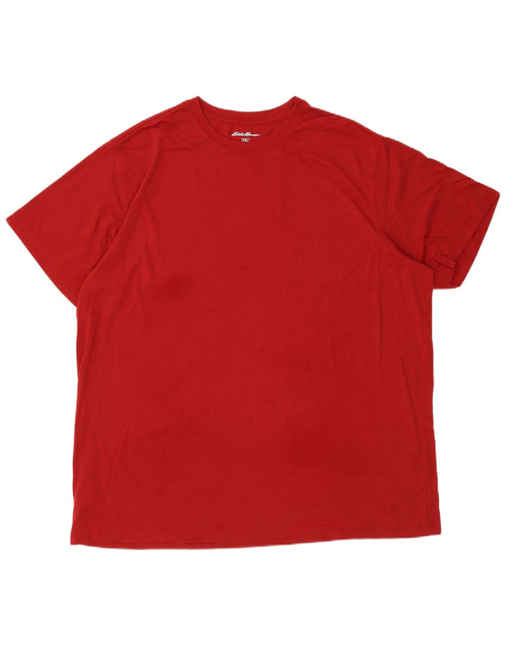 EDDIE BAUER Muška majica kratkih rukava 2XL, crveni pamuk